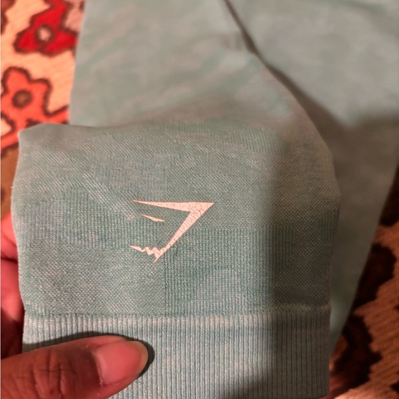 Gymshark Teal Leggings - Picture 2 of 5